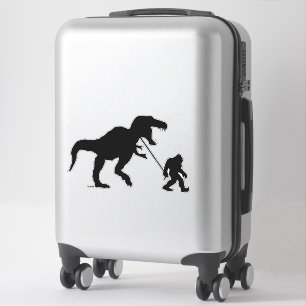 Sticker Gone Squatchin avec T-rex