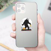 Sticker Gone Squatchin' Halloween (Téléphone)