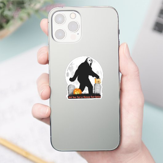 Sticker Gone Squatchin' Halloween (Téléphone)