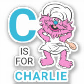 Sticker Gongeur personnalisé (Devant)