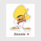 Sticker GONZALES™ À Cravate inclinée (Feuille)