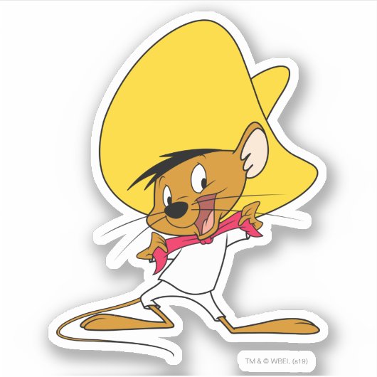 Sticker GONZALES™ À Cravate inclinée (Devant)