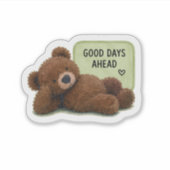 Sticker Good Days Ahead (Devant)