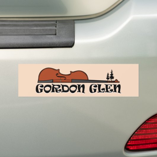 Sticker Gordon Glen Bumper (En voiture)