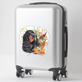 Sticker Gordon Setter Tapestry Poster Acrylic Print Tripty (Sur valise)