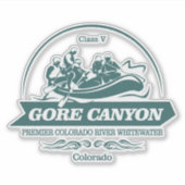 Sticker Gore Canyon (rafting 2) (Devant)