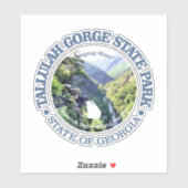 Sticker Gorge de Tallulah SP (Feuille)