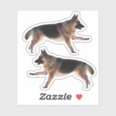 Sticker Gorgeous German (Feuille)