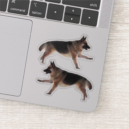 Sticker Gorgeous German (Détail)