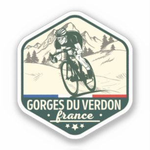 Sticker Gorges du Verdon - voyage motobike