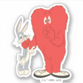 Sticker Gossamer Holding BUGS BUNNY™ (Devant)