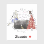 Sticker Gossip Girl - Vous Savez Que Vous M'Aimez (Feuille)