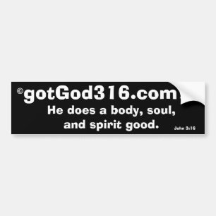 Sticker gotGod316.com