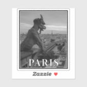 Sticker Gothic Paris (Feuille)