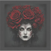 Sticker Gothic Woman (Devant)