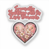 Sticker Gracefully Handling Life's Demands Mom Life (Devant)