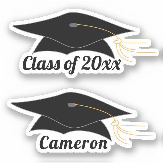 Sticker Grad Casquette (Devant)