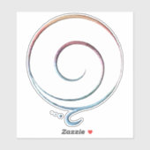 Sticker Gradient Gratitude (Feuille)