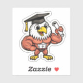 Sticker Graduation de l'aigle (Feuille)