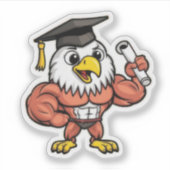Sticker Graduation de l'aigle (Devant)