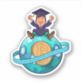 Sticker Graduation en cristaux (Devant)