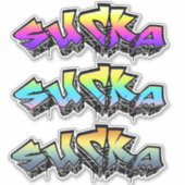 Sticker Graffiti cool (Devant)