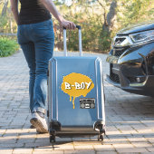 Sticker Graffiti Hip hop Gold B-Boy Genre Reveillez (Valise Insitu)