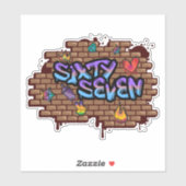 Sticker Graffiti Style 67 (Feuille)