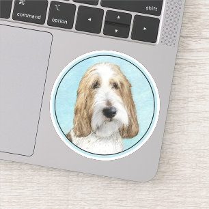 Sticker Grand Basset Griffon Vendeen - Art Chien original
