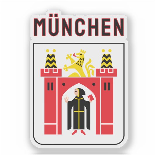 Sticker Grand blason de Munich (Devant)