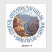 Sticker Grand Canyon NP (Feuille)