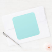 Sticker grand Carré Turquoise clair (Enveloppe)