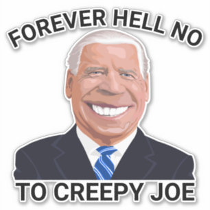 STICKER GRAND FUNNY DÉPLAISANT JOE BIDEN DÉCALES