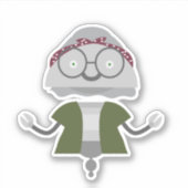 Sticker Grand-mère Mia (Devant)