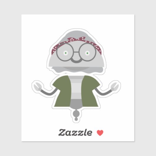 Sticker Grand-mère Mia (Feuille)