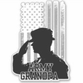 Sticker Grand-père de l'armée (Devant)