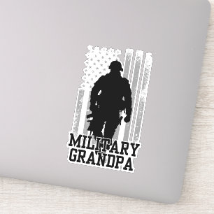 Sticker Grand-père militaire