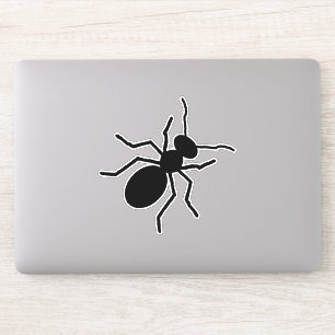 Sticker Grand rampement noir de fourmis