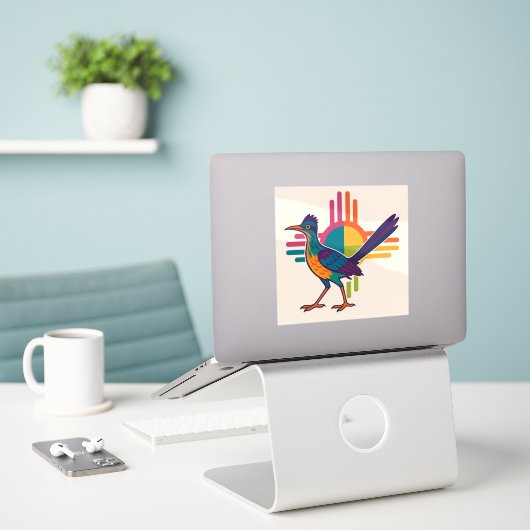 Sticker Grand Road Runner NM (Ordinateur portable sur le bureau)