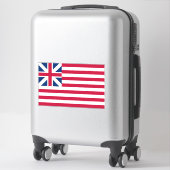 Sticker Grand Union, 1ère États-Unis Drapeau des colonies (Sur valise)