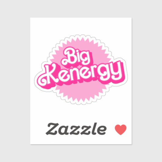 Sticker Grande énergie (Feuille)