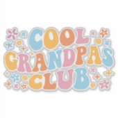 Sticker Grandpas Club cool III (Devant)