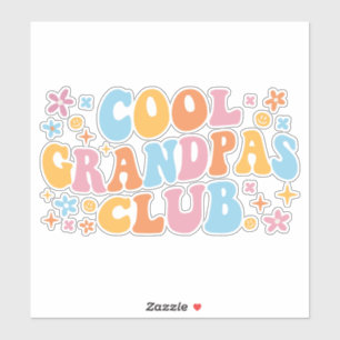Sticker Grandpas Club cool III
