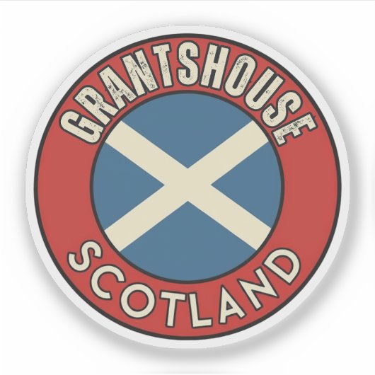 Sticker Grantshouse, Écosse (Devant)