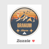 Sticker Granum (Alberta) (Feuille)