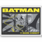 Sticker Graphique à écran tridimensionnel Batman Comic (Devant)