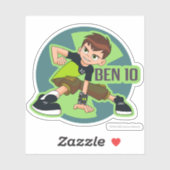 Sticker Graphique de Ben Tennyson Omnitrix (Feuille)