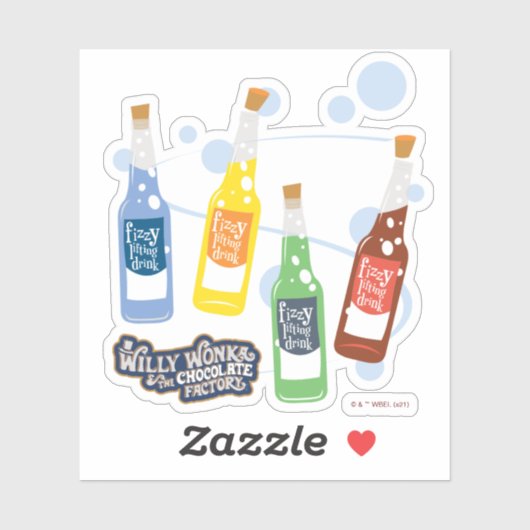 Sticker Graphique de boisson de levage Fizzy (Feuille)