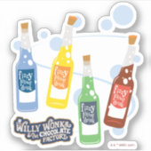 Sticker Graphique de boisson de levage Fizzy (Devant)