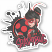 Sticker Graphique de caractères de Shadybug à revers Mirac (Devant)